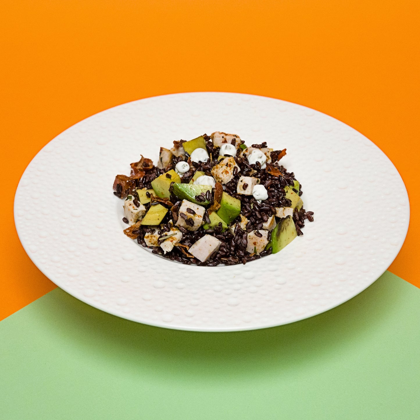 PERFECT MATCH,  RISO VENERE POLLO SPICY E AVOCADO