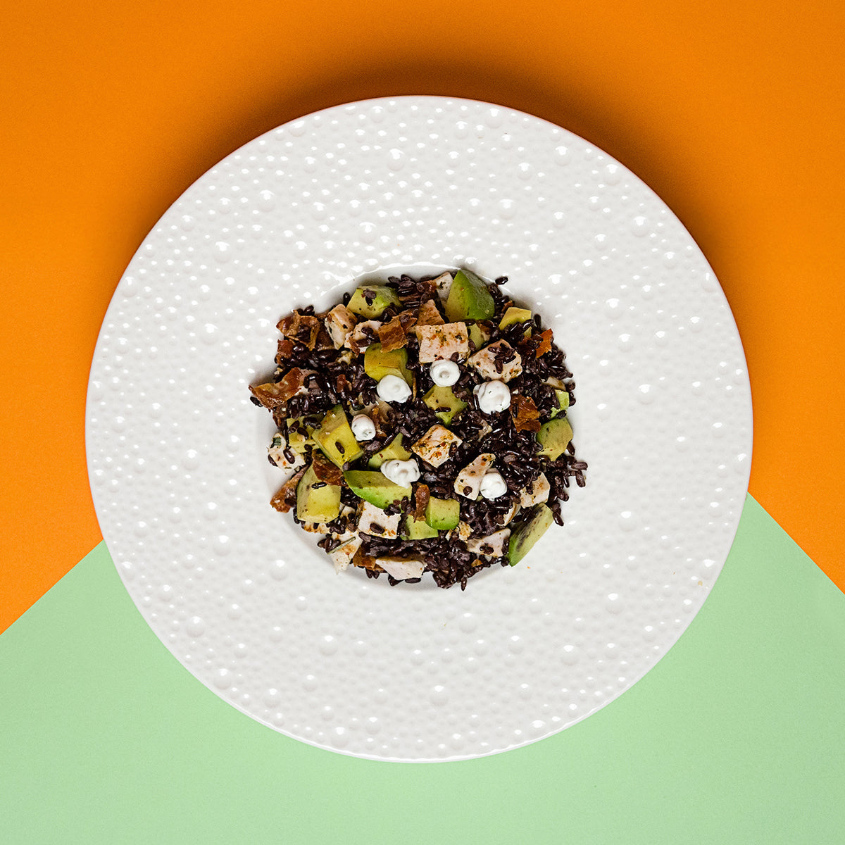 PERFECT MATCH,  RISO VENERE POLLO SPICY E AVOCADO