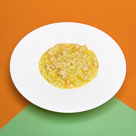 RISOTTO GAMBERI E AGRUMI
