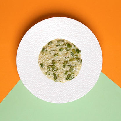 RISOTTO ASPARAGI E ROBIOLA