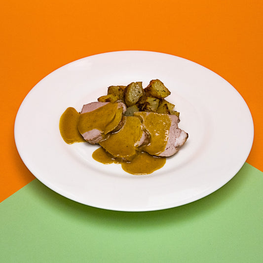ARROSTO DI VITELLO CON PATATE AL FORNO